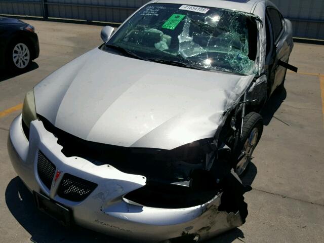 2G2WP552481132115 - 2008 PONTIAC GRAND PRIX ვერცხლისფერი ფოტო 10
