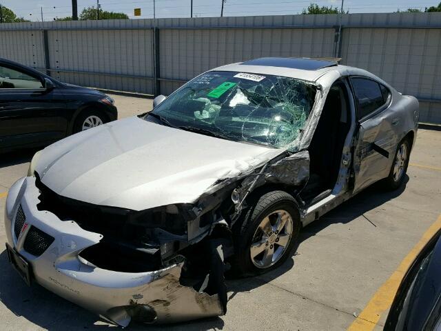 2G2WP552481132115 - 2008 PONTIAC GRAND PRIX ვერცხლისფერი ფოტო 2