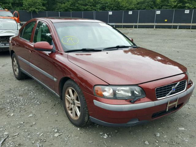 YV1RS61RX22166657 - 2002 VOLVO S60 Կարմիր լուսանկար 1