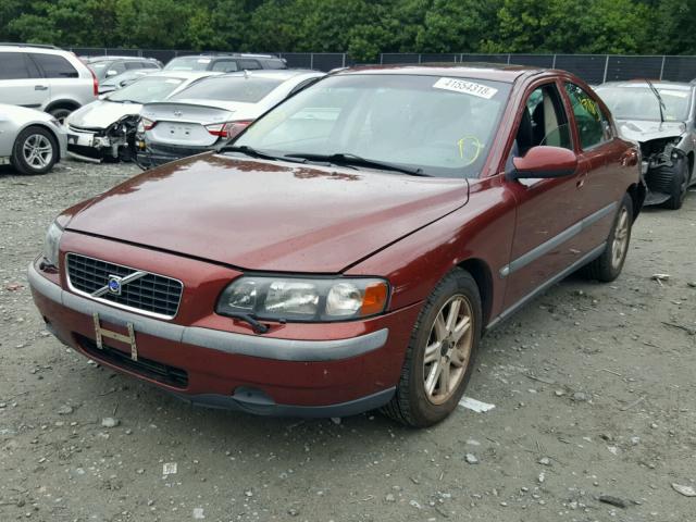 YV1RS61RX22166657 - 2002 VOLVO S60 RED photo 2