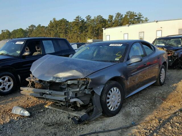 2G2WP522151200788 - 2005 PONTIAC GRAND PRIX GRAY photo 2