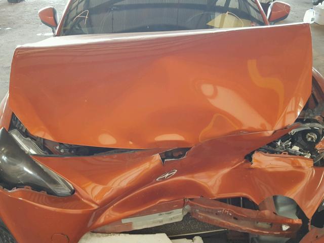 JF1ZNAA18D2709281 - 2013 TOYOTA SCION FR-S ORANGE photo 7