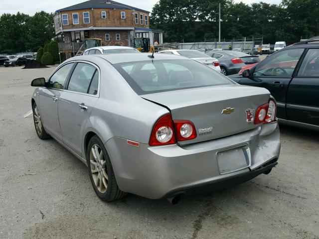 1G1ZK57788F221851 - 2008 CHEVROLET MALIBU LTZ 银色 照片 3