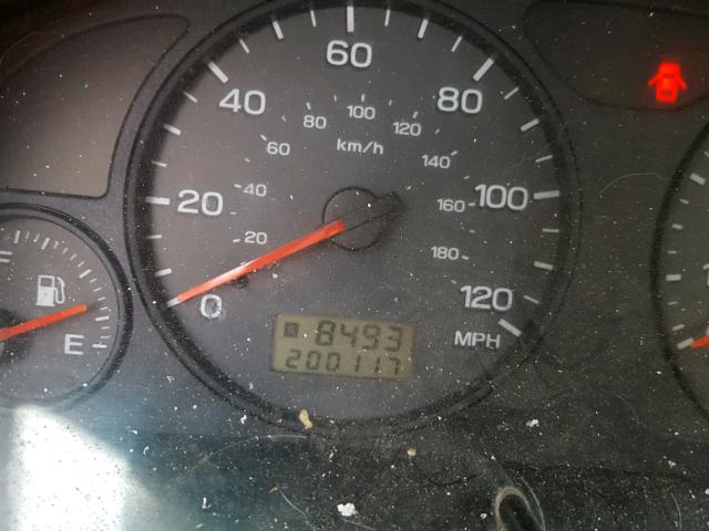 JF1SF65631H732834 - 2001 SUBARU FORESTER S SILVER photo 8