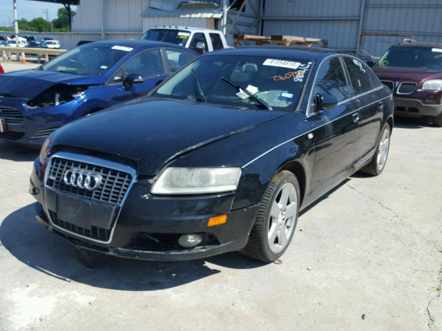 WAUAH74F18N060935 - 2008 AUDI A6 3.2 BLACK photo 2