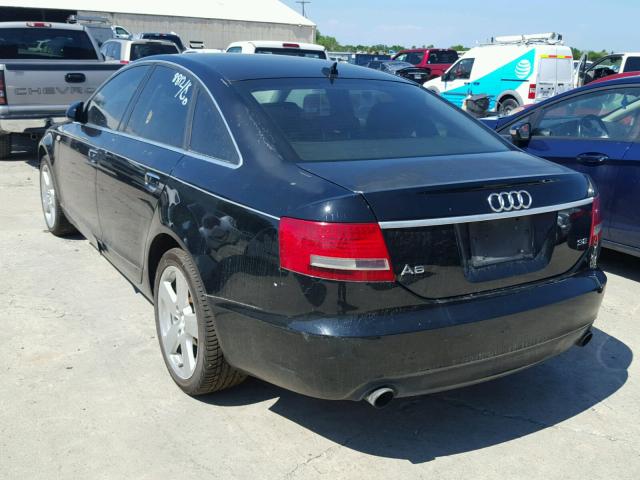 WAUAH74F18N060935 - 2008 AUDI A6 3.2 BLACK photo 3