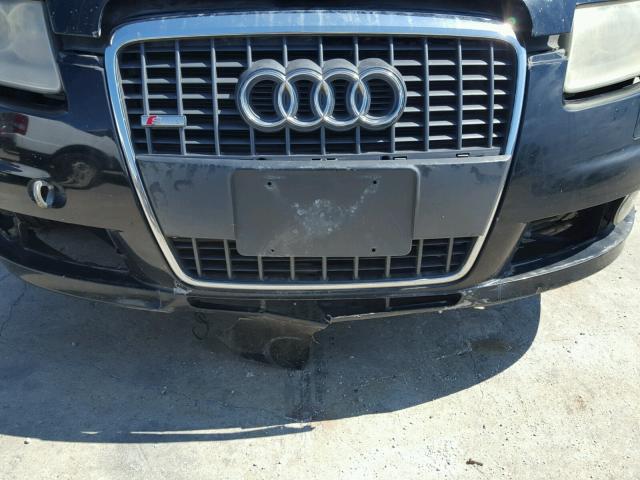 WAUAH74F18N060935 - 2008 AUDI A6 3.2 BLACK photo 9