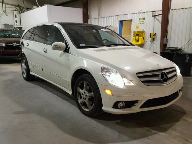 4JGCB65E78A068375 - 2008 MERCEDES-BENZ R 350 WHITE photo 1