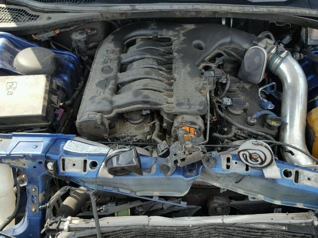 2B3LJ44V79H577223 - 2009 DODGE CHALLENGER BLUE photo 7