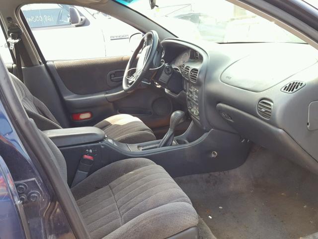 1G2WP52KXYF292593 - 2000 PONTIAC GRAND PRIX Синій фото 5