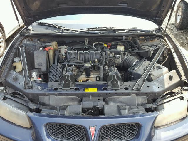 1G2WP52KXYF292593 - 2000 PONTIAC GRAND PRIX Синій фото 7