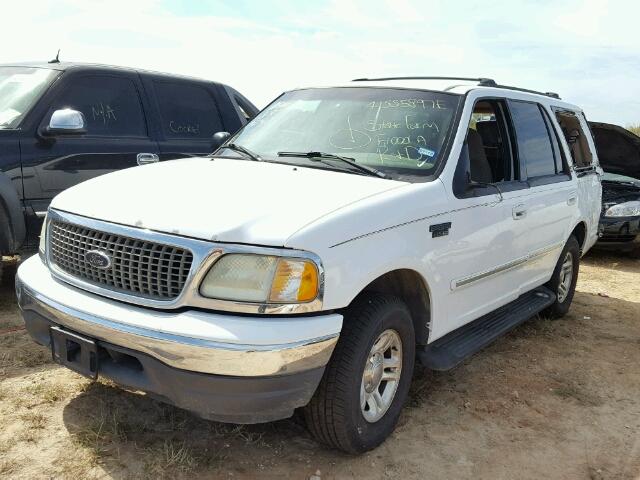 1FMRU15W12LA56900 - 2002 FORD EXPEDITION WHITE photo 2