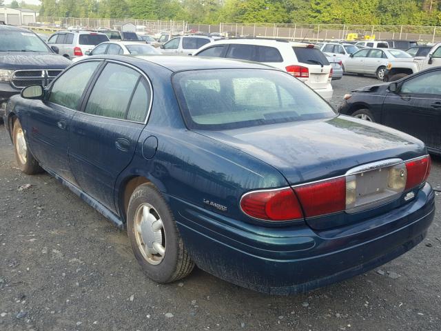 1G4HP54K2Y4166799 - 2000 BUICK LESABRE CU GREEN photo 3