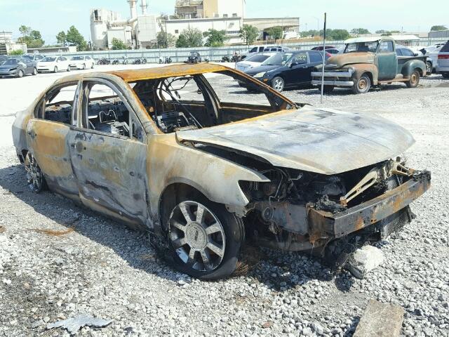 3LNHM26T48R624721 - 2008 LINCOLN MKZ BURN photo 1