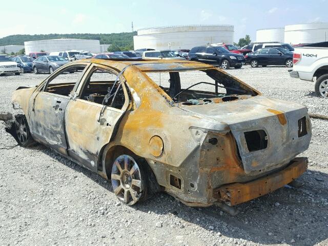 3LNHM26T48R624721 - 2008 LINCOLN MKZ BURN photo 3