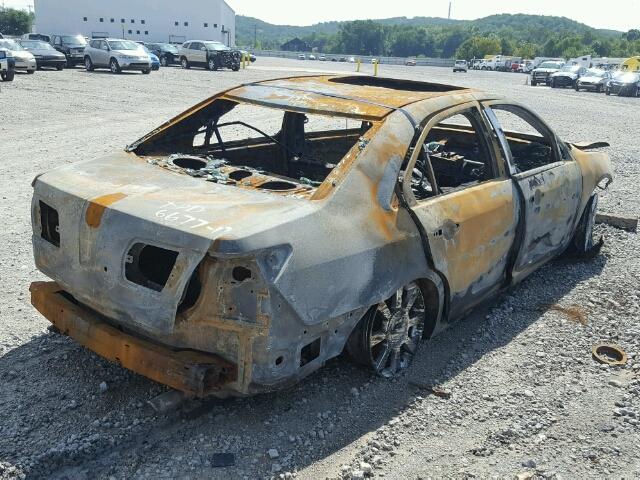 3LNHM26T48R624721 - 2008 LINCOLN MKZ BURN photo 4