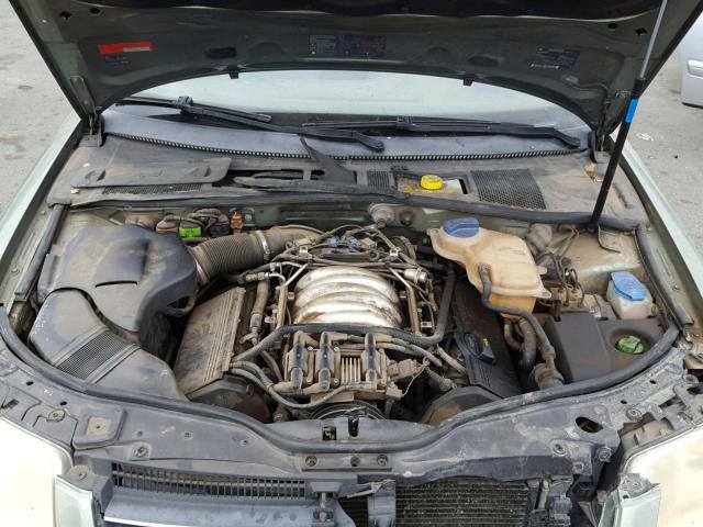 WVWWH63B53E147652 - 2003 VOLKSWAGEN PASSAT GLX GREEN photo 7