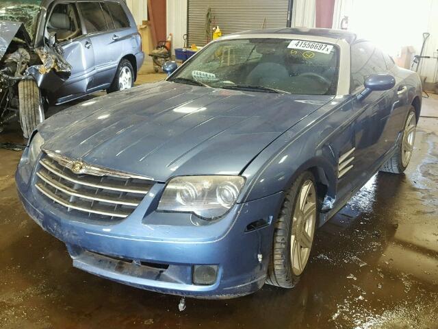 1C3AN69L06X069166 - 2006 CHRYSLER CROSSFIRE BLUE photo 2