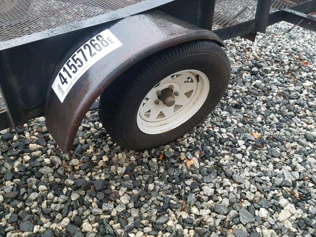 TRA1LER41557268 - 2000 UTILITY TRAILER BLACK photo 10