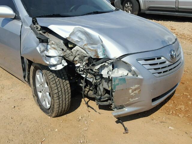 JTNBK46K673004111 - 2007 TOYOTA CAMRY NEW SILVER photo 9