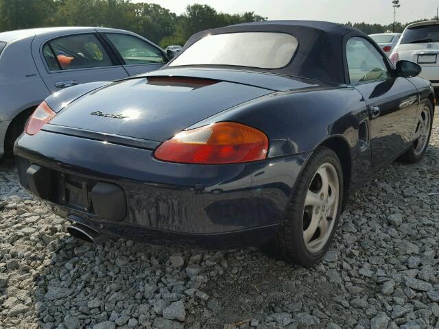 WP0CA2981WU620548 - 1998 PORSCHE BOXSTER BLUE photo 4