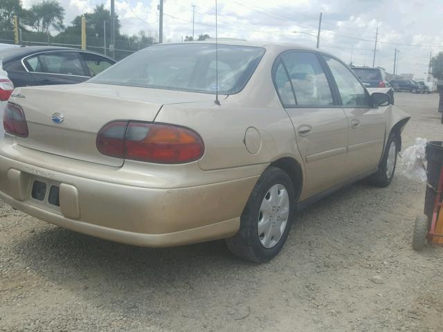 1G1ND52J63M554792 - 2003 CHEVROLET MALIBU GOLD photo 4