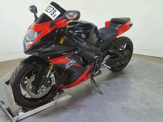 JS1GR7MA9E2101804 - 2014 SUZUKI GSX-R750 RED photo 4