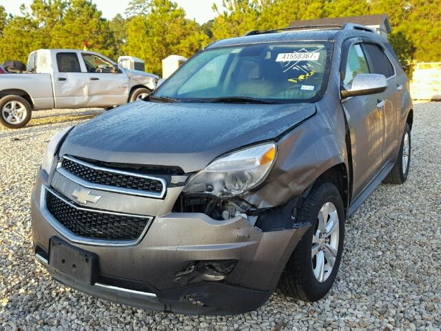 2GNFLFE52C6276546 - 2012 CHEVROLET EQUINOX LT BROWN photo 2