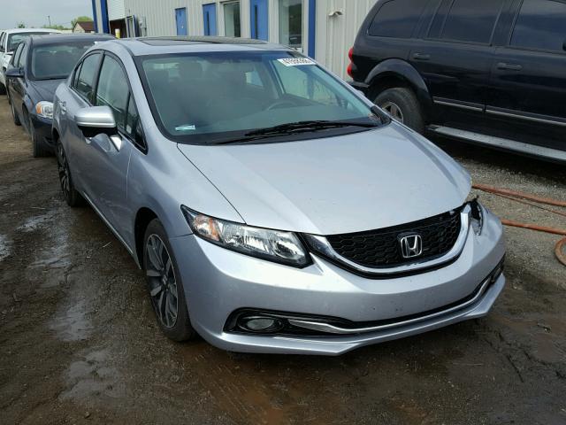 2HGFB2F92FH527646 - 2015 HONDA CIVIC EXL 灰色 照片 1