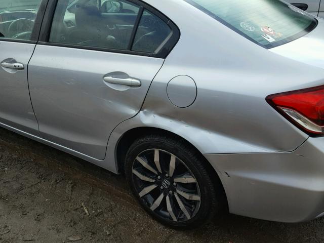 2HGFB2F92FH527646 - 2015 HONDA CIVIC EXL 灰色 照片 9