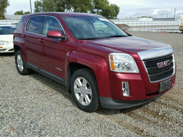 2CTFLCEW6A6406040 - 2010 GMC TERRAIN SL BURGUNDY photo 1