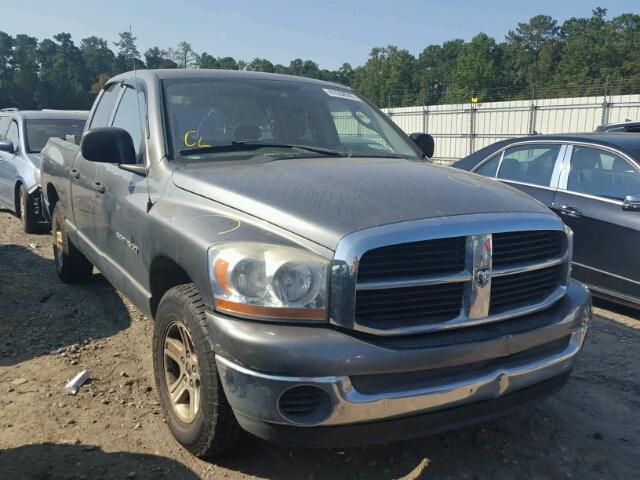 1D7HA18N56J178890 - 2006 DODGE RAM 1500 S GRAY photo 1