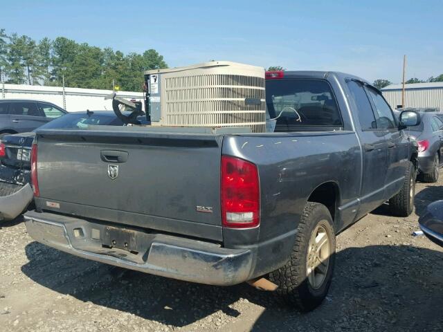 1D7HA18N56J178890 - 2006 DODGE RAM 1500 S GRAY photo 4