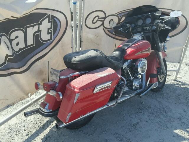 1HD1DGV142Y661651 - 2002 HARLEY-DAVIDSON FLHT CLASS RED photo 4