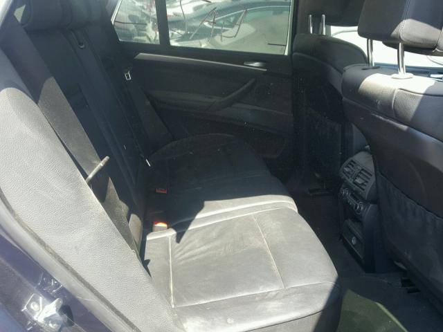 5UXFE43529L038317 - 2009 BMW X5 XDRIVE3 Կապույտ լուսանկար 6