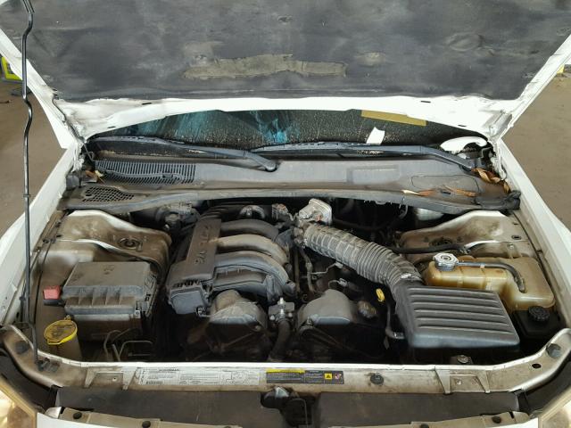 2D4FV47T06H417192 - 2006 DODGE MAGNUM SE WHITE photo 7