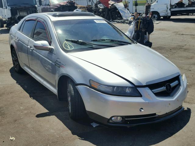 19UUA76597A042165 - 2007 ACURA TL TYPE S SILVER photo 1