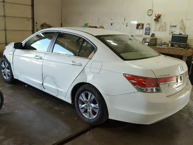 1HGCP2F68CA173555 - 2012 HONDA ACCORD SE WHITE photo 3