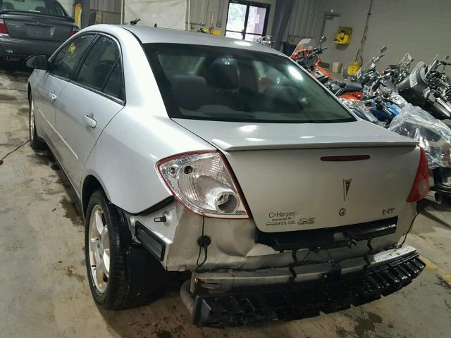 1G2ZG57N394222785 - 2009 PONTIAC G6 SILVER photo 3