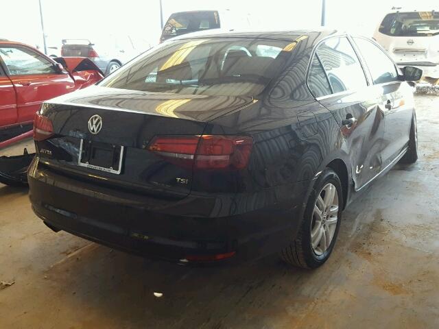 3VW2B7AJ9HM319762 - 2017 VOLKSWAGEN JETTA S 黑色 照片 4