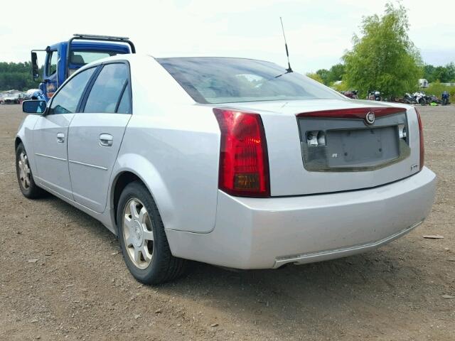 1G6DM57N630157897 - 2003 CADILLAC CTS SILVER photo 3