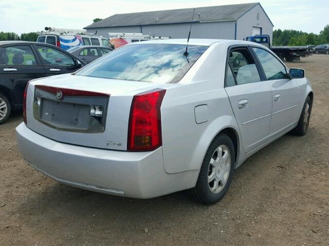 1G6DM57N630157897 - 2003 CADILLAC CTS SILVER photo 4