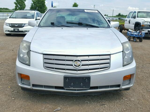 1G6DM57N630157897 - 2003 CADILLAC CTS SILVER photo 9