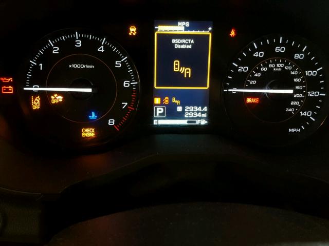 JF2GTADC2JH283201 - 2018 SUBARU CROSSTREK Mavi foto 8