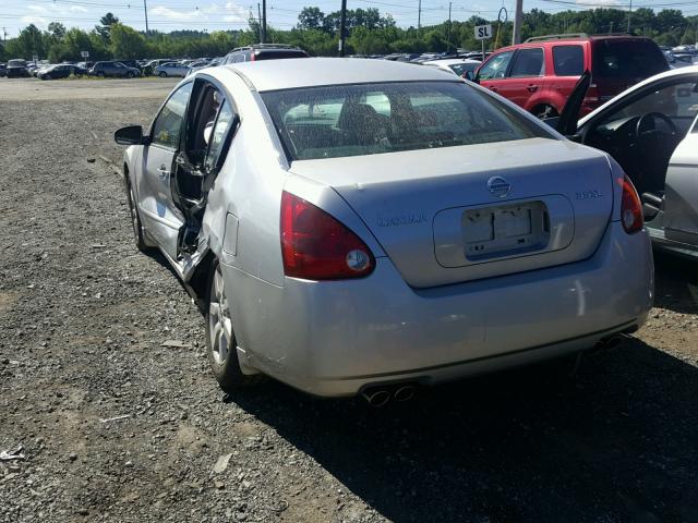 1N4BA41E14C906773 - 2004 NISSAN MAXIMA SE SILVER photo 3