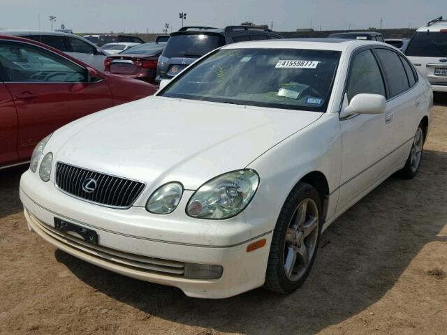 JT8BD69S650205123 - 2005 LEXUS GS WHITE photo 2