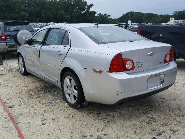 1G1ZG57B694246265 - 2009 CHEVROLET MALIBU LS SILVER photo 3