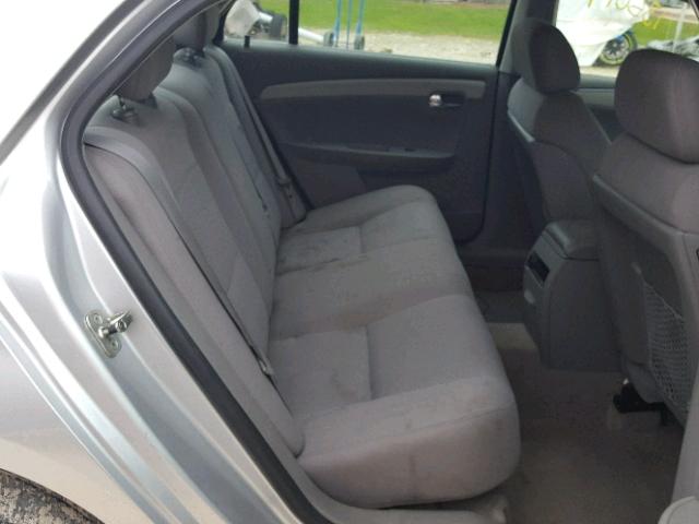1G1ZG57B694246265 - 2009 CHEVROLET MALIBU LS SILVER photo 6