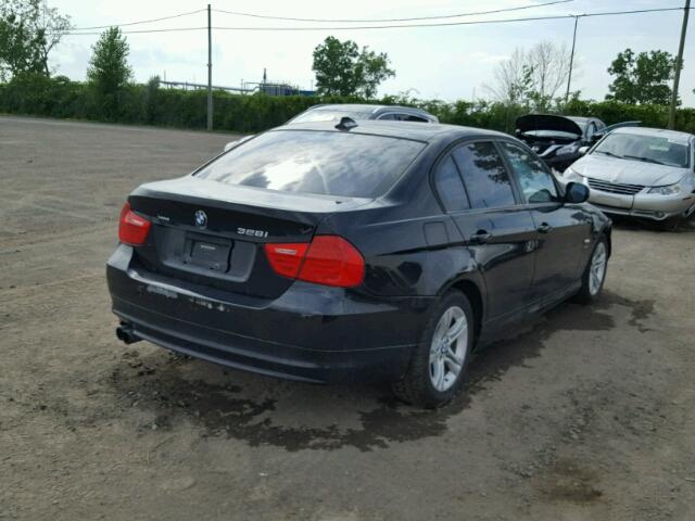 WBAPK7G58BNN77865 - 2011 BMW 328 XI BLACK photo 4