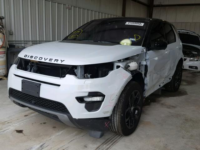 SALCR2RX9JH742553 - 2018 LAND ROVER DISCOVERY WHITE photo 2